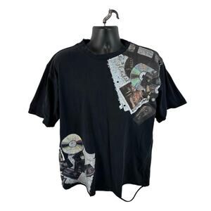 Y2K Hip Hop Rap T-Shirt Tupac 2Pac Makaveli Branded XL Short Sleeve RARE Vintage